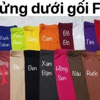 QUẦN LEGGING THÁI RAINBOW - QUẦN LỬNG CÓ 2 SIZE