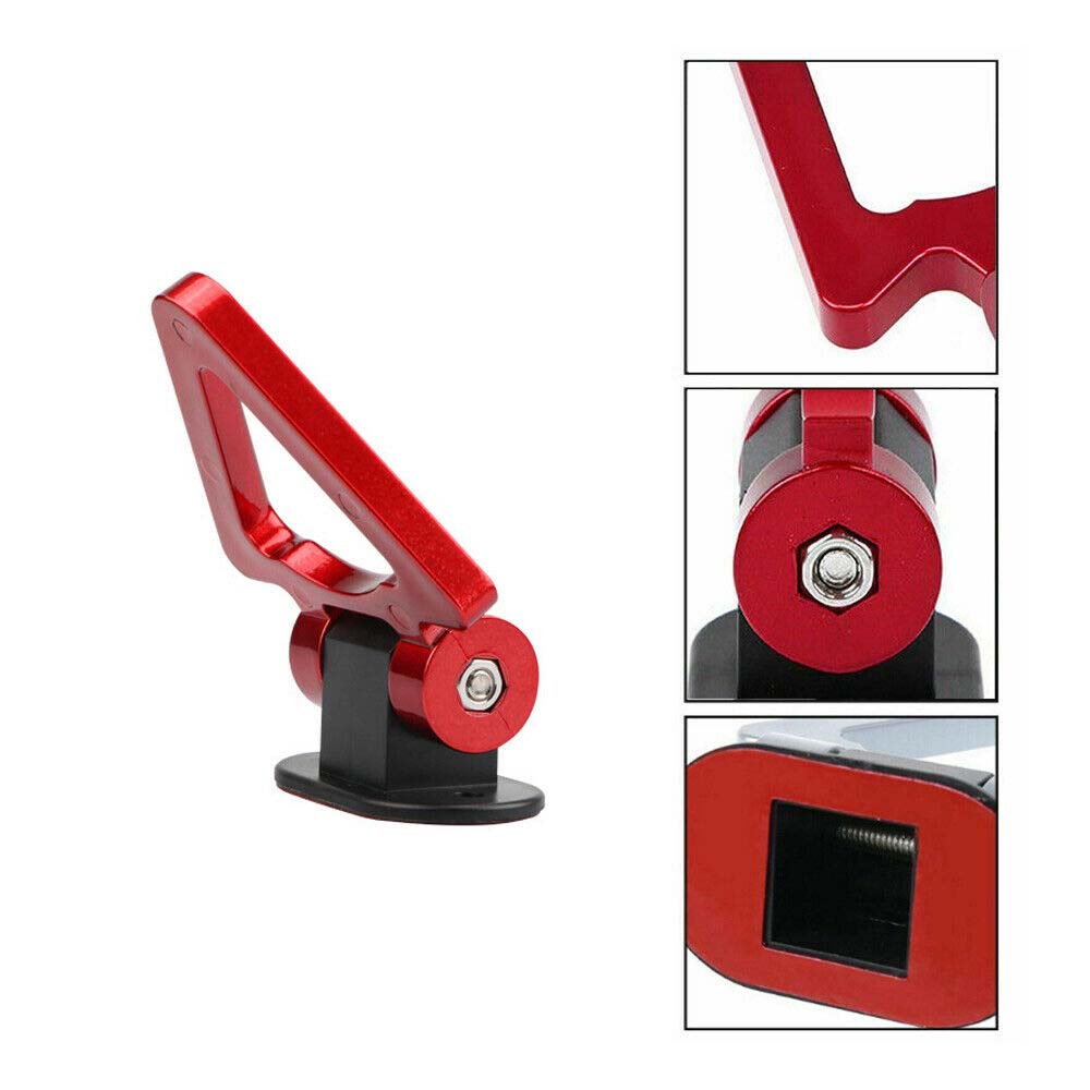 Móc kéo tam giác trang trí cản trước sau xe hơi nhiều màu