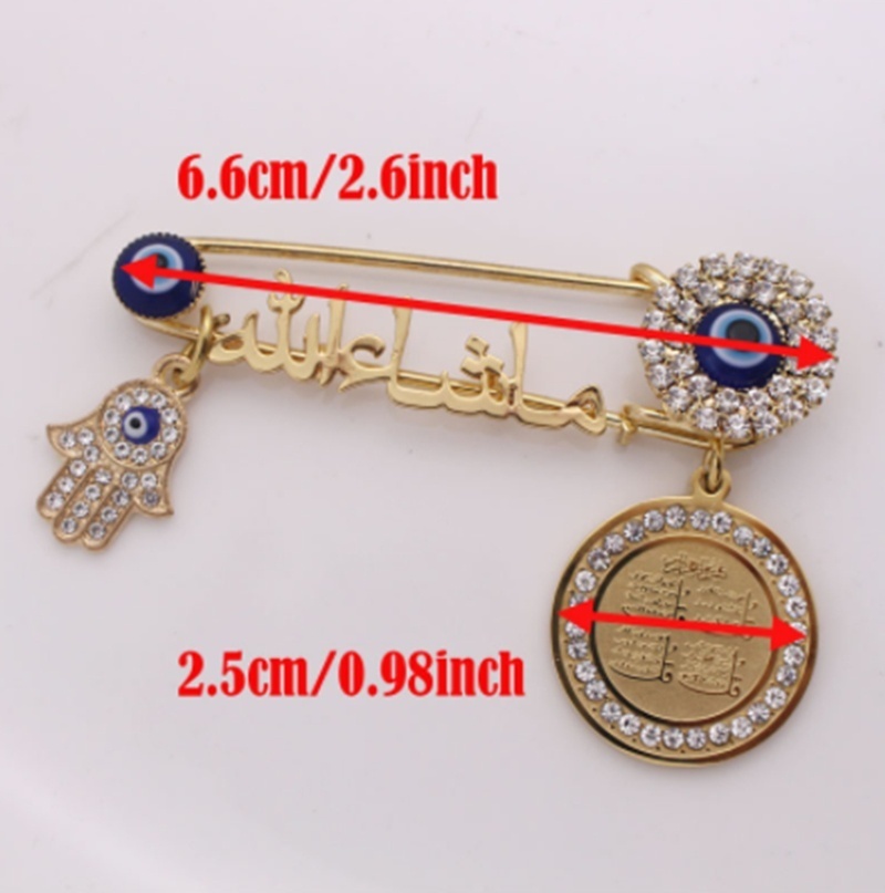 Ghim Cài Áo Phong Cách Hồi Giáo Độc Đáo
