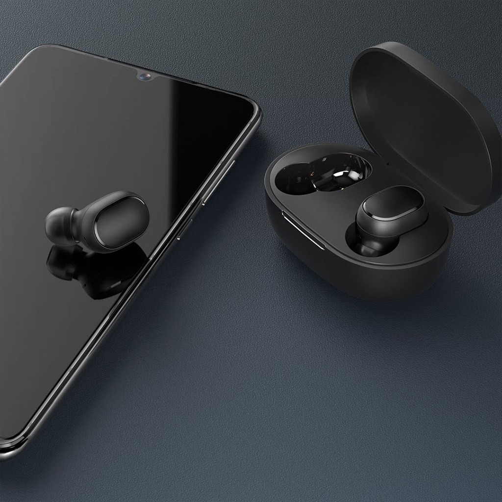Tai Nghe Bluetooth Không Dây XiaoMi Redmi AirDots 2 Cách Âm Chống Ồn, Âm Thanh Siêu Bass