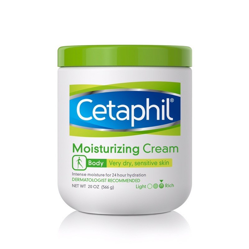 Kem dưỡng thể toàn thân Cetaphil Moisturizing Cream hủ 566g tách set