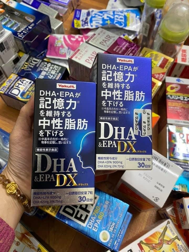 Hộp 210V DHA EPA DX yakult 900mg Nhật Bản