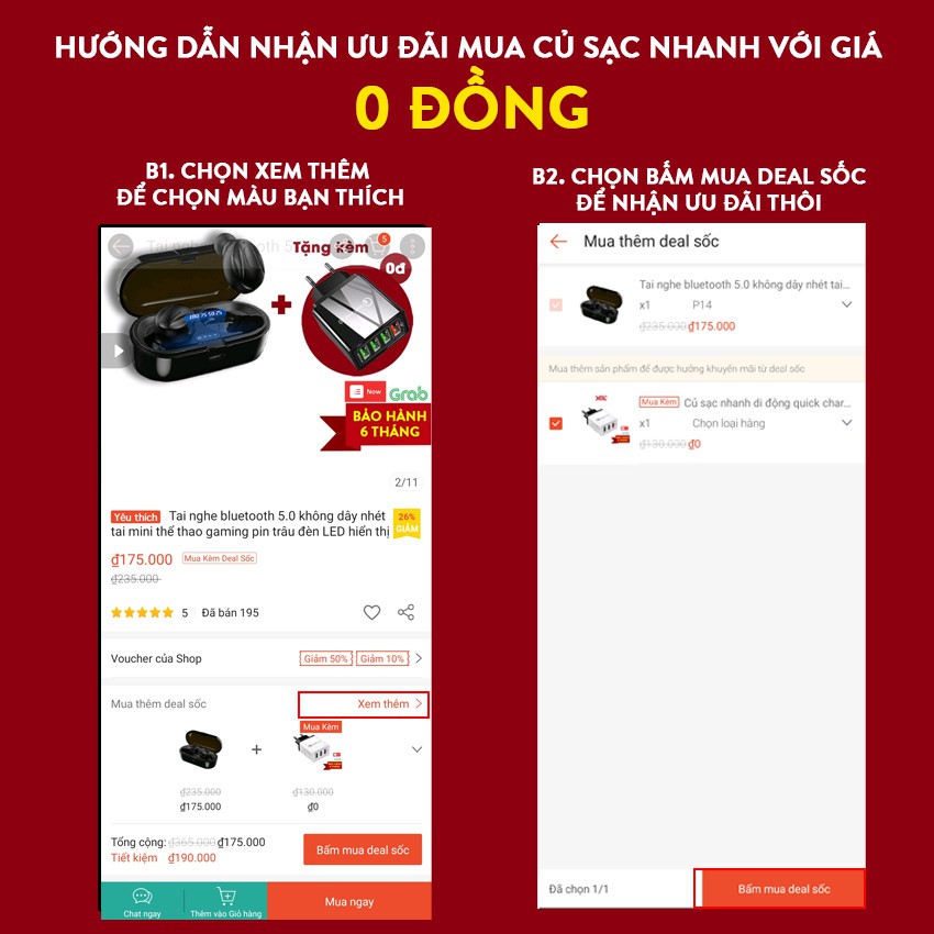 Tai nghe bluetooth 5.0 không dây nhét tai mini thể thao gaming kèm mic chống nước LED hiển thị pin Piman P12