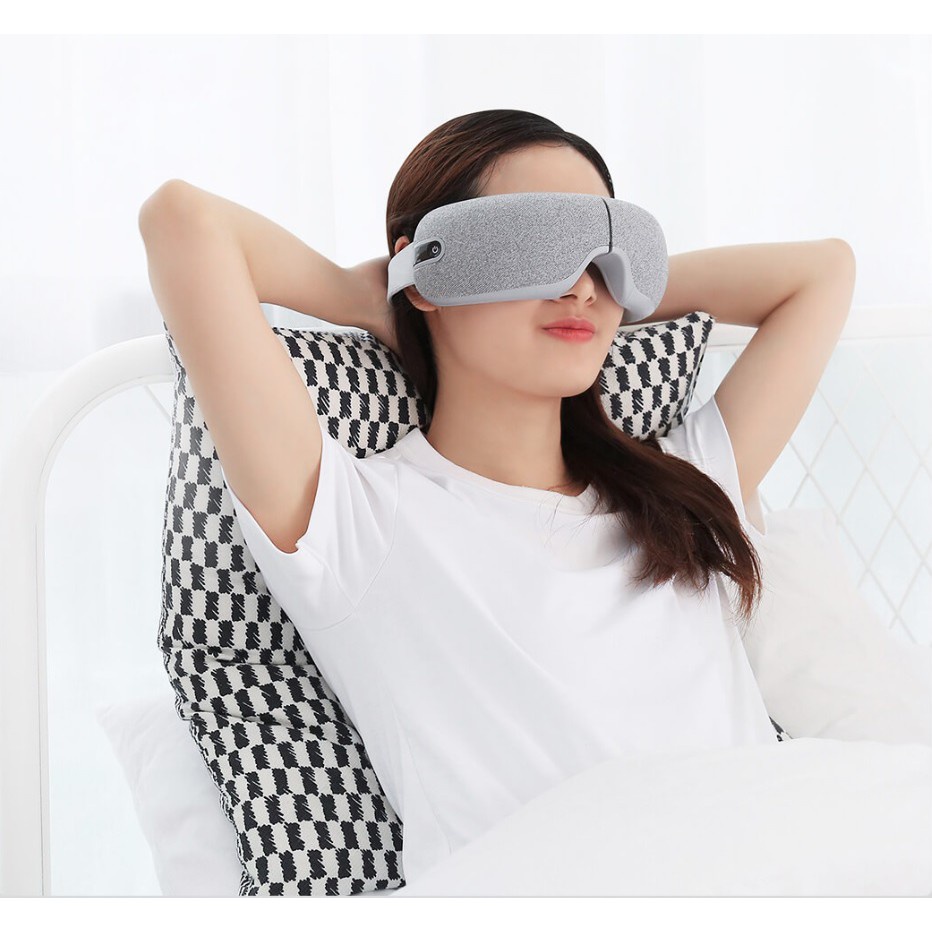 Máy massage mắt đa năng Xiaomi Momoda SX322-Tích hợp 3 chế độ rung-Có phát nhạc-Kính massage dung lượng cao