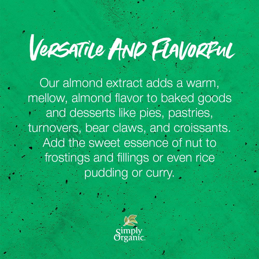 Tinh chất Almond Extract - Simply Organic 59ml