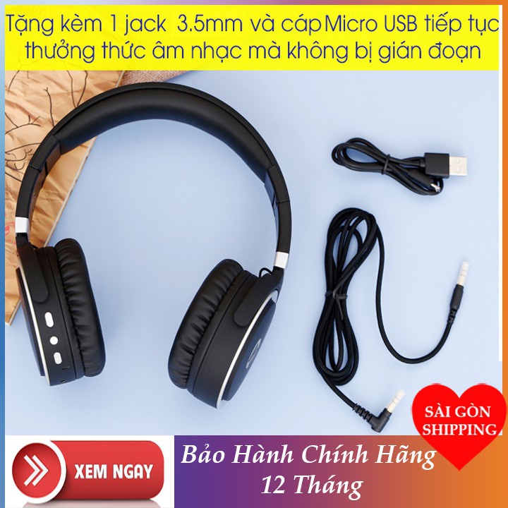 Headphone Bluetooth Kanen K6 Chính Hãng Chiến Mọi Loại Game, Bass  Cực Sâu, Đệm Tai Êm