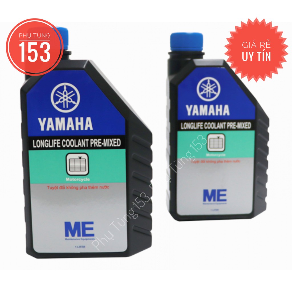 Nước làm mát xe máy Yamaha 1 lít (Nước Đỏ) - Nước mát Yamaha 1 lít - PHỤ TÙNG 153