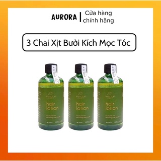 Bộ 3 Chai Tinh Dầu Bưởi ViJully Mọc Tóc 100ml