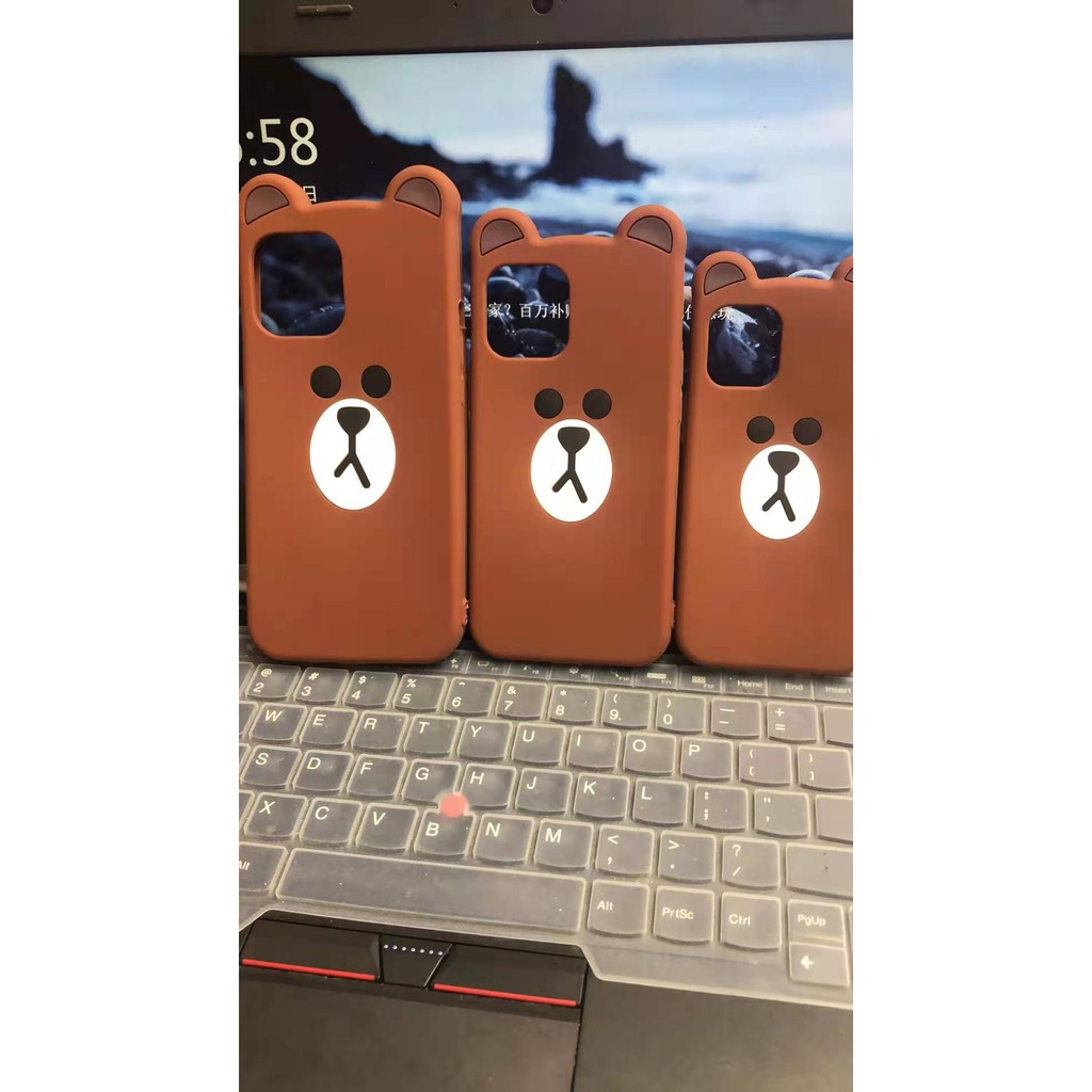Ốp Điện Thoại Họa Tiết Gấu Teddy Cho iPhone 14 Pro Max 14 Plus 13 12 11 Pro Max Xs Max X XR 7 8 6 Plus 5 5s SE