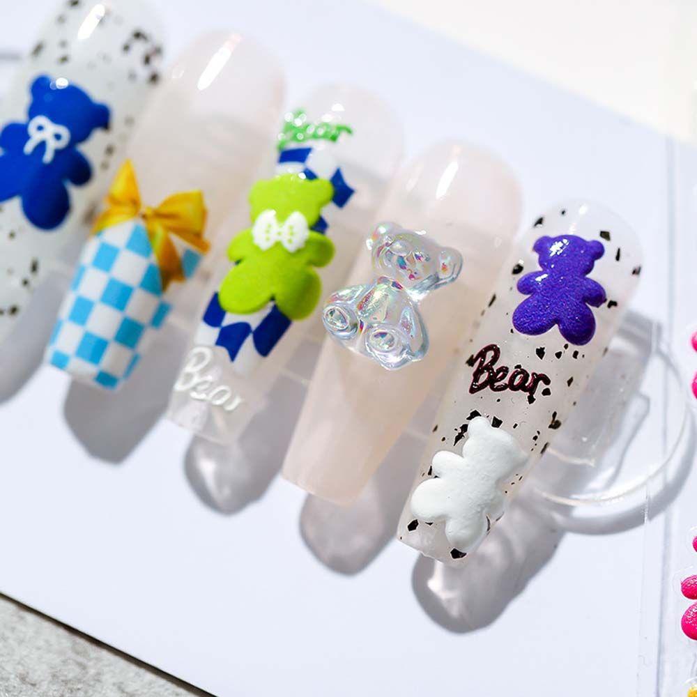 Miếng Dán Trang Trí Móng Tay 5D Phong Cách Nhật Bản Độc Đáo