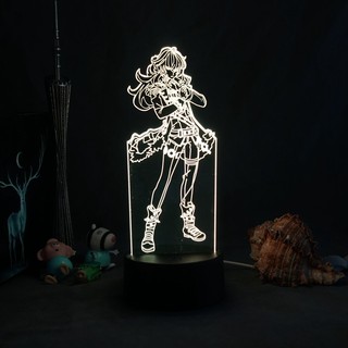 Đèn led 3d usb genshin impact- diluc