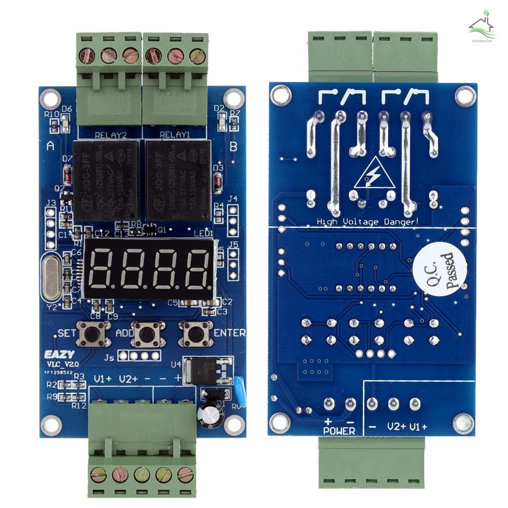 Bảng Mạch Rơ Le 2 Kênh Điều Khiển / Kích Hoạt Thời Gian