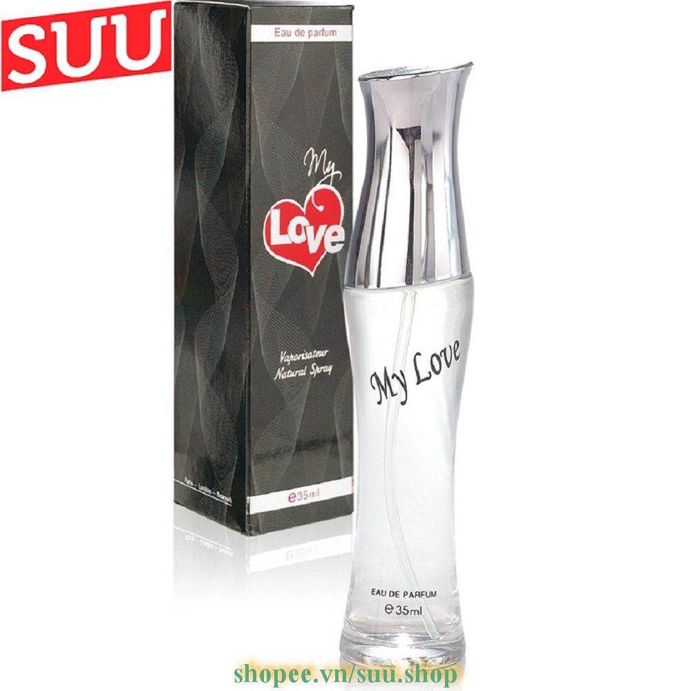 Nước Hoa Nữ 35ml My Love Hộp Màu Đen suu.shop cam kết 100% chính hãng