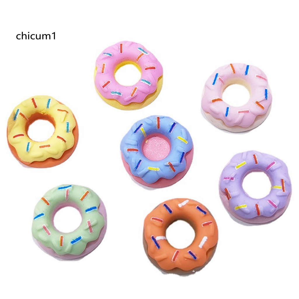 Set 20 Hạt Nhựa 3D Nhiều Màu Sắc Đính Móng Nghệ Thuật