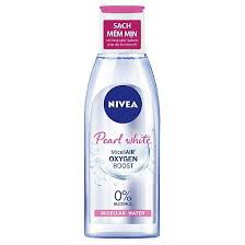 Nước Tẩy Trang Nivea Tinh Chất Ngọc Trai Sáng Da 200ml Pearl White Micellair Oxygen Boost Micellar Water