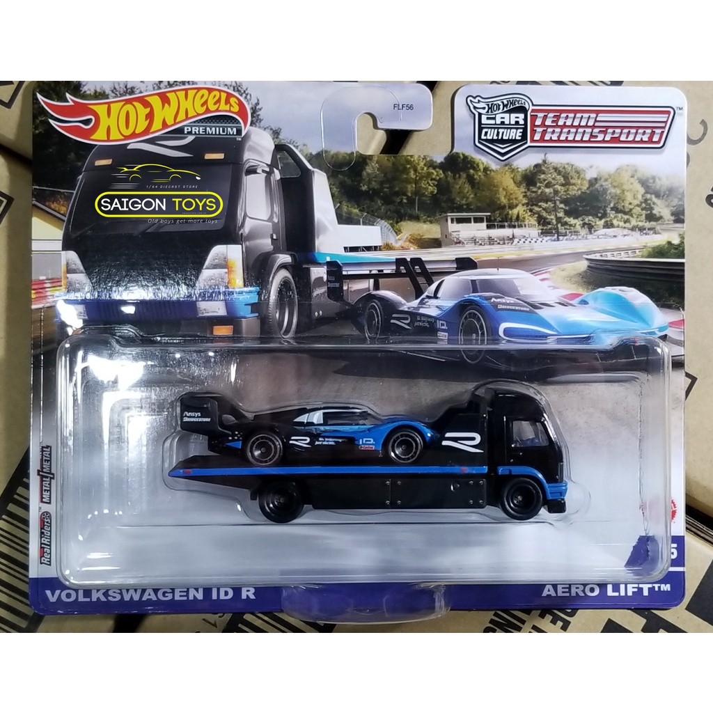 HOT WHEELS - Team Transport 2022 Volkswagen Supra Corvette ] Xe mô hình đồ chơi chính hãng MATTEL Tỷ lệ 1:64