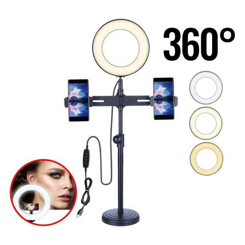 BỘ ĐÈN LIVESTREAM 4IN1 3 CHẾ ĐỘ,,