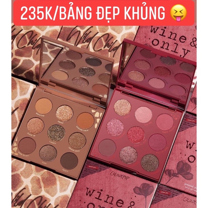 Bảng mắt Colorpop 9 ô bill usa