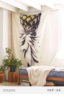 Vải treo decor không gian phòng