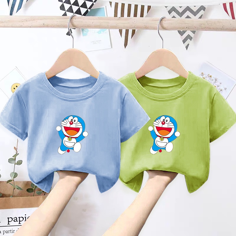 Áo Thun Cotton In Họa Tiết Hoạt Hình Phong Cách Hàn Quốc Cho Bé Gái 14 Tuổi