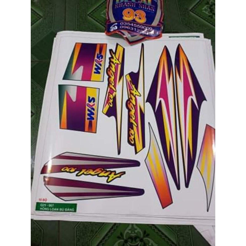 Tem rời angel 100. ko bay màu