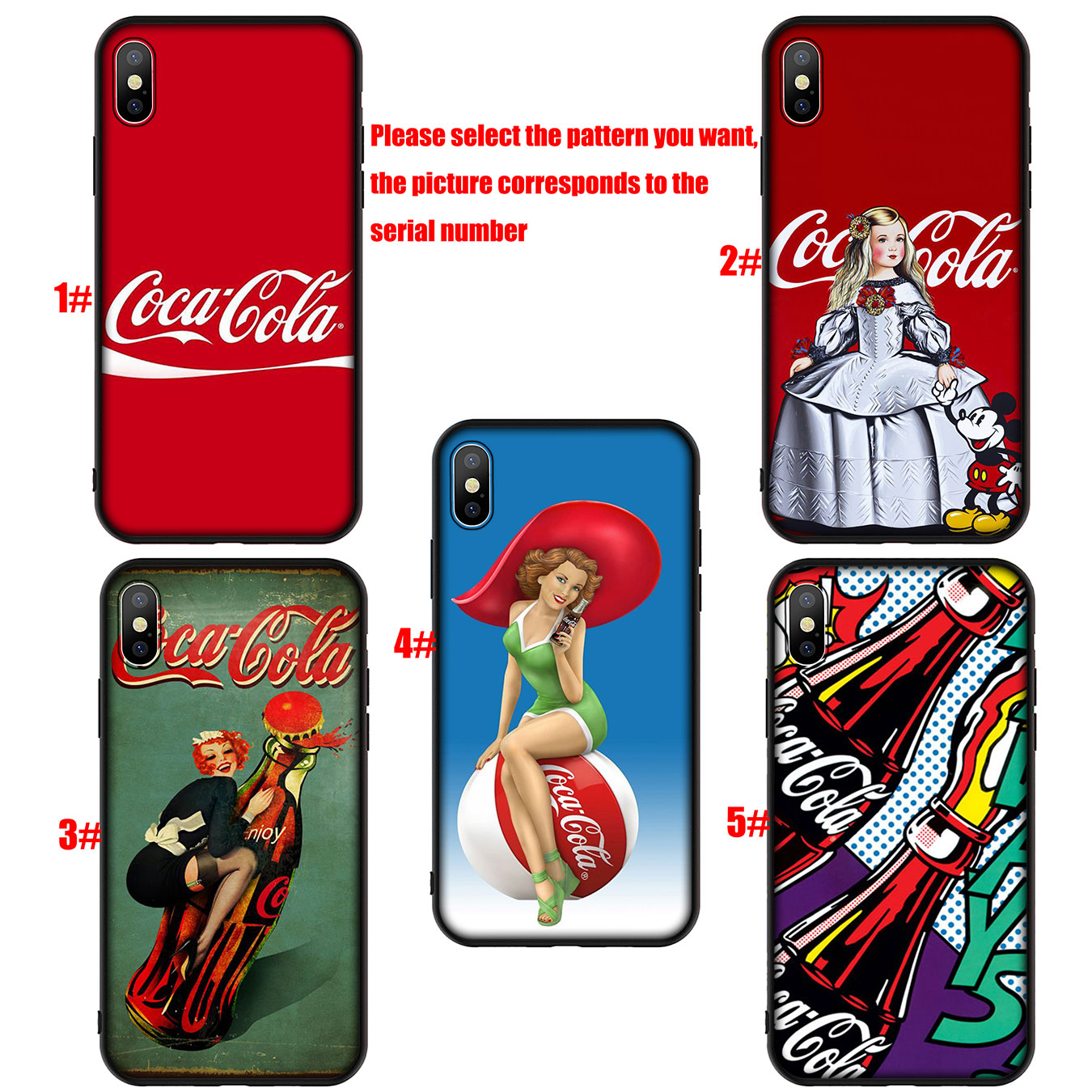 Ốp Điện Thoại Silicon Mềm Hình Coca Cola Cho Samsung Galaxy A9 A8 A7 A6 Plus J8 2018 + A21S A70 M20 A6 + A8 + 6plus