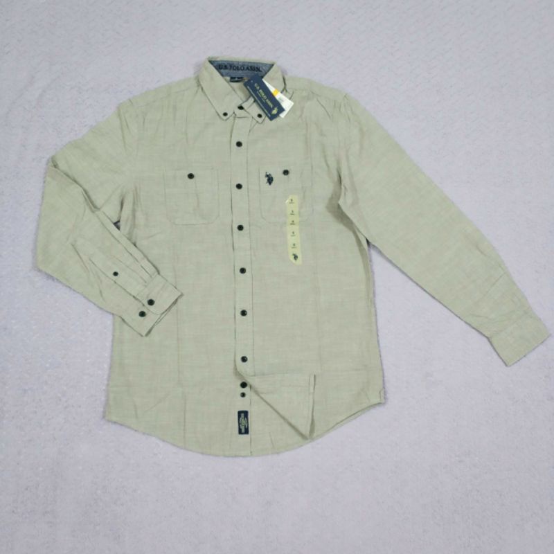 Áo sơ mi Nam, Áo Sơ mi Nam tay dài.. US POLO ASSN.. AUTHENTIC