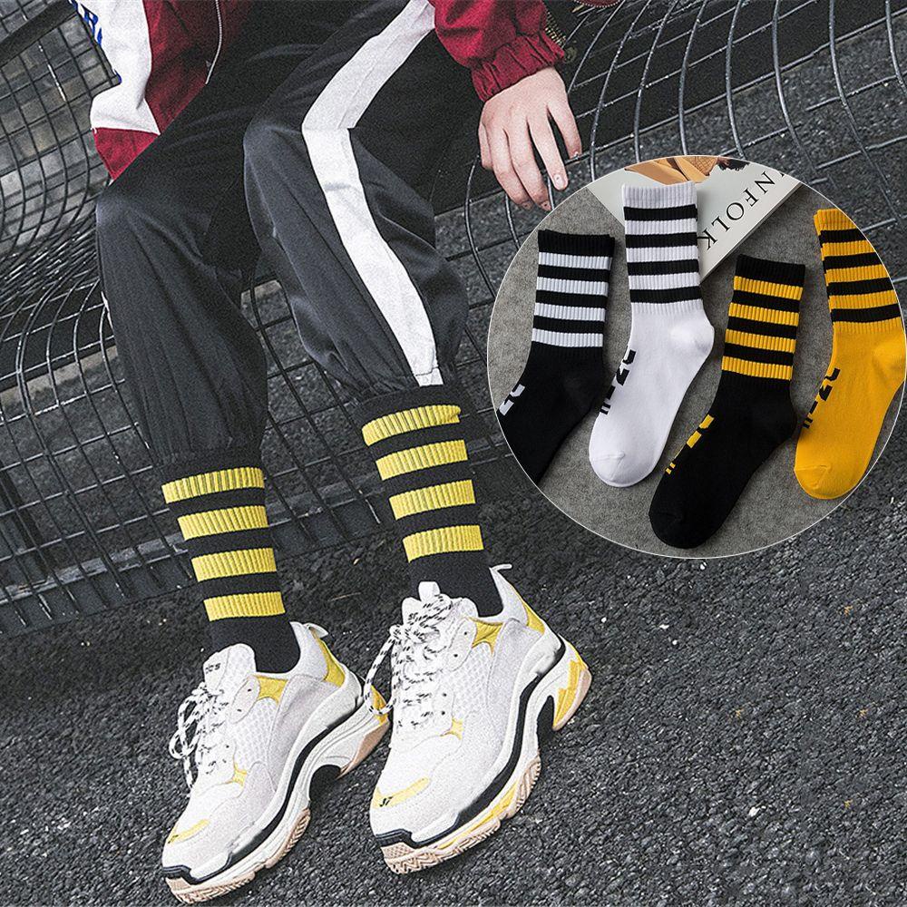 Vớ Cotton Cổ Ngắn Trượt Ván Đường Phố Giữ Ấm Mùa Đông Cho Nam