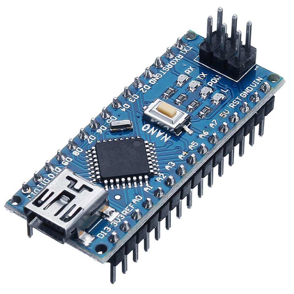 Arduino Nano V3.0 CH340 Có kèm cáp đã hàn chân