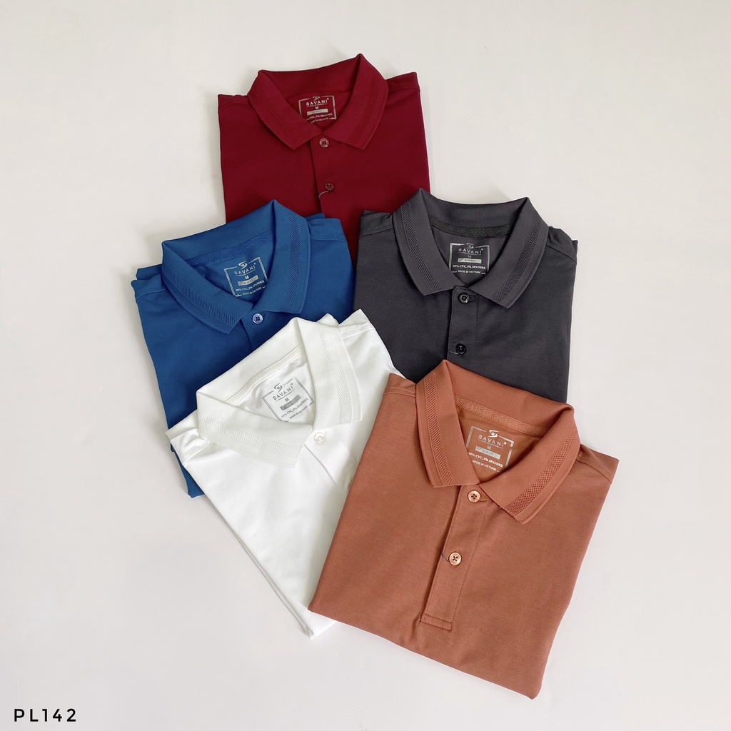 [Mã SR101512 giảm 25% đơn 50K] Áo thun Polo nam trẻ trung, co giãn, kháng khuẩn, an toàn cho da PL142 | BigBuy360 - bigbuy360.vn