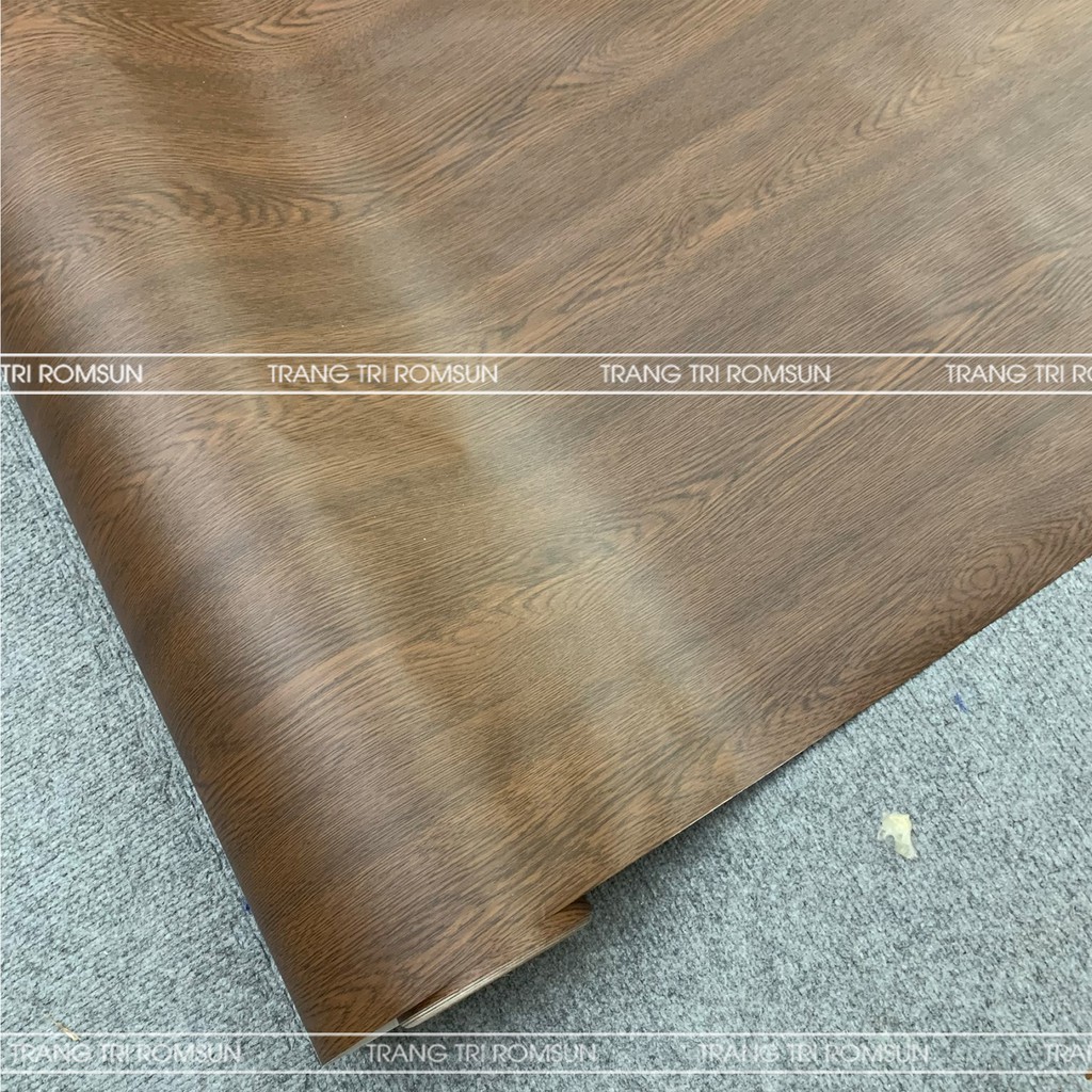 Giấy dán tường giả gỗ 3D khổ 60cm 1m2 dán phòng ngủ- Giấy miếng dán trang trí tường vân gỗ châu âu | BigBuy360 - bigbuy360.vn