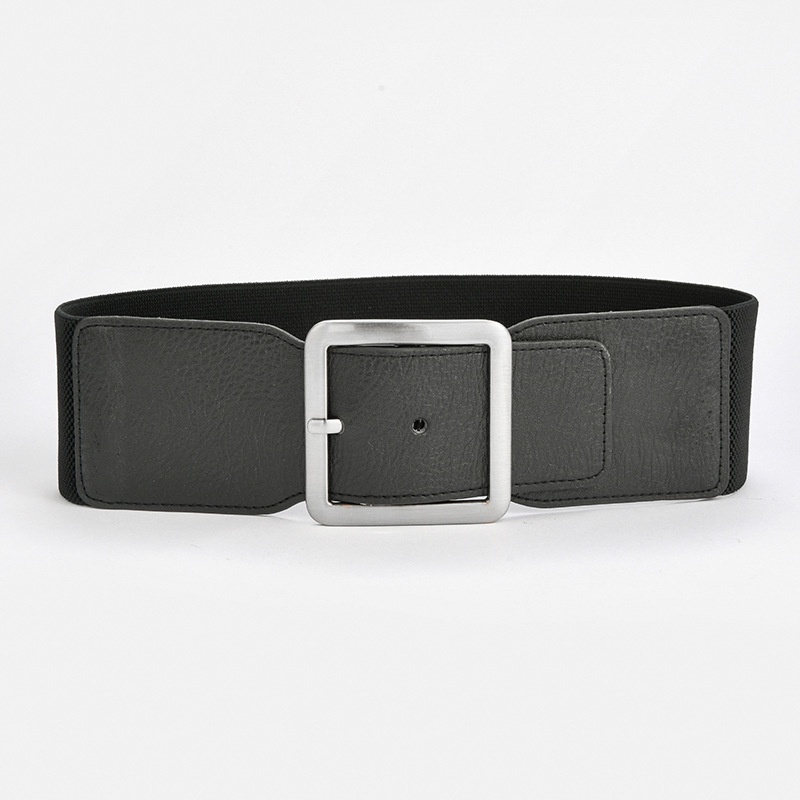 Thắt Lưng Co Giãn Phối Khóa Cài Phong Cách Âu Mỹ Thời Trang Cho Nữ