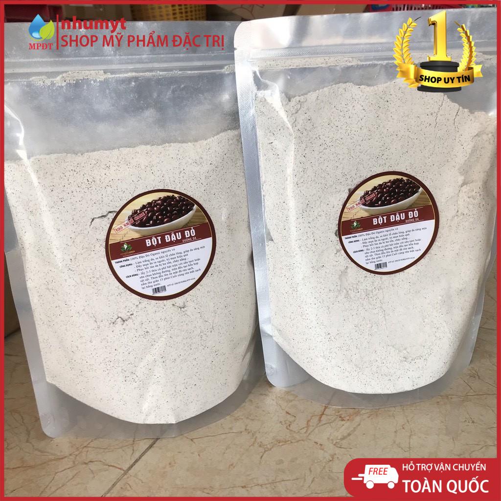 1kg bột đậu đỏ nguyên chất dưỡng ẩm cho da,đắp mặt tắm trắng dưỡng da hỗ trợ ngăn ngừa mụn hiệu quả