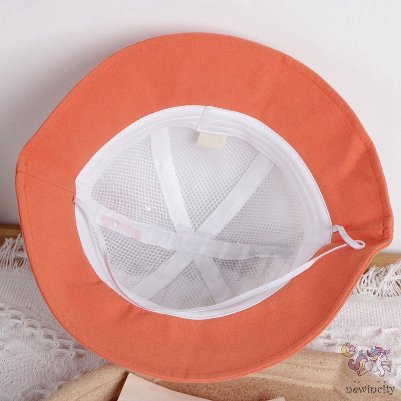 Mũ tai bèo chống nắng phối lưới xinh xắn dành cho trẻ em