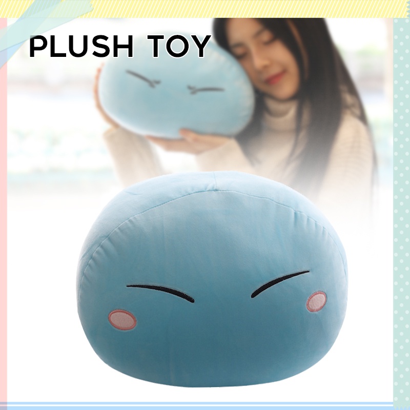 Búp Bê Nhồi Bông Hoạt Hình Nhật Bản Rimuru Slime 28cm