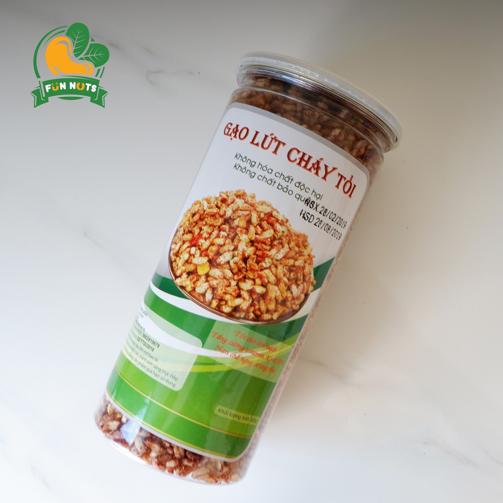 Gạo Lức Cháy Tỏi Thơm Giòn hủ 300gr | BigBuy360 - bigbuy360.vn