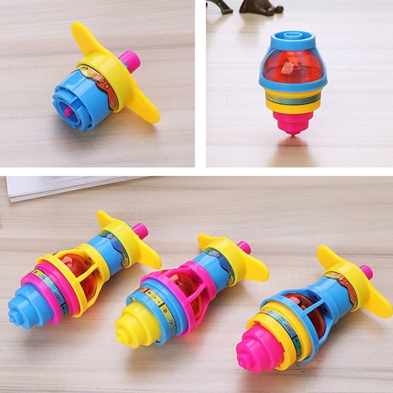 Con Quay Đồ Chơi Có ĐèN Led Cổ ĐiểN Cho Bé