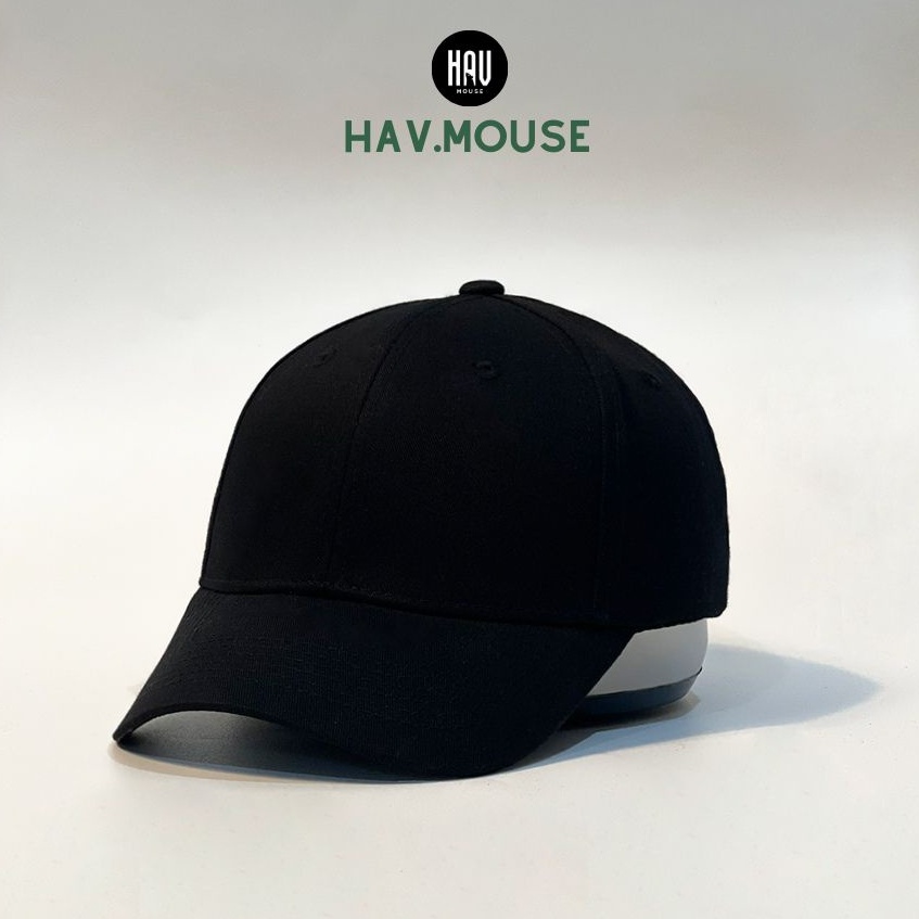 Mũ lưỡi trai đen trơn <3 miễn phí vận chuyển