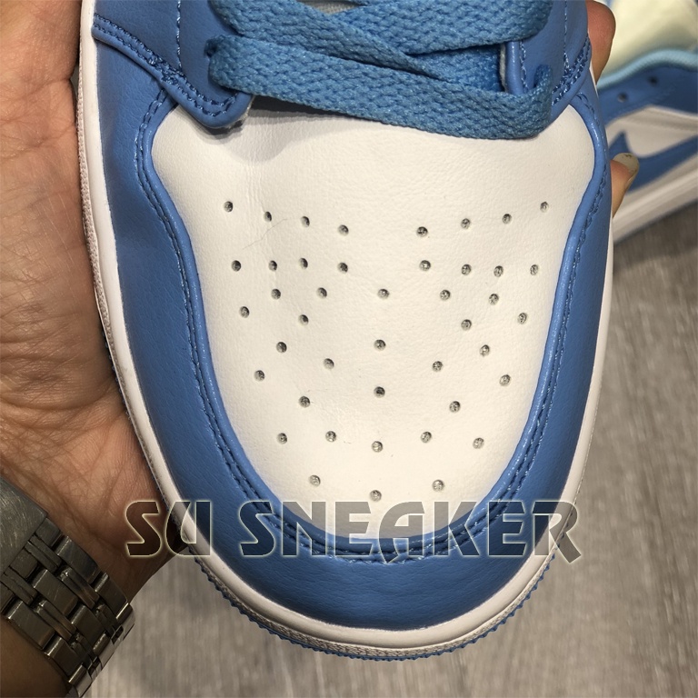 Giày Jordan 1 Low UNC Xanh Dương , JD Xanh Dương Cổ Thấp ( Full Box )