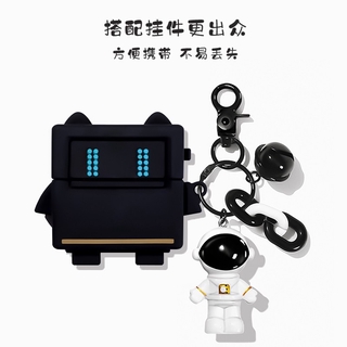 Vỏ bọc bảo vệ hộp sạc tai nghe không dây bluetooth Apple Airpods 1 2 3 Pro bằng silicone sáng tạo