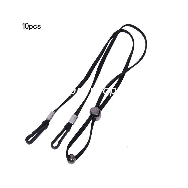Set 10 Dây Đeo Khẩu Trang An Toàn Có Thể Điều Chỉnh Độ Dài Và Điều Chỉnh