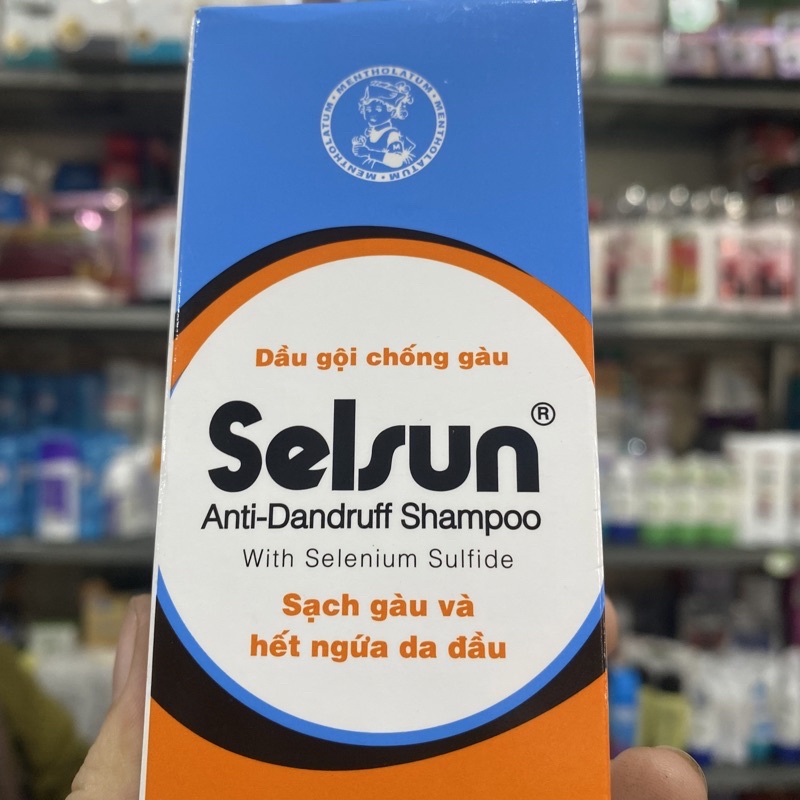 Dầu gội chống gàu Selsun 250ml chai lớn