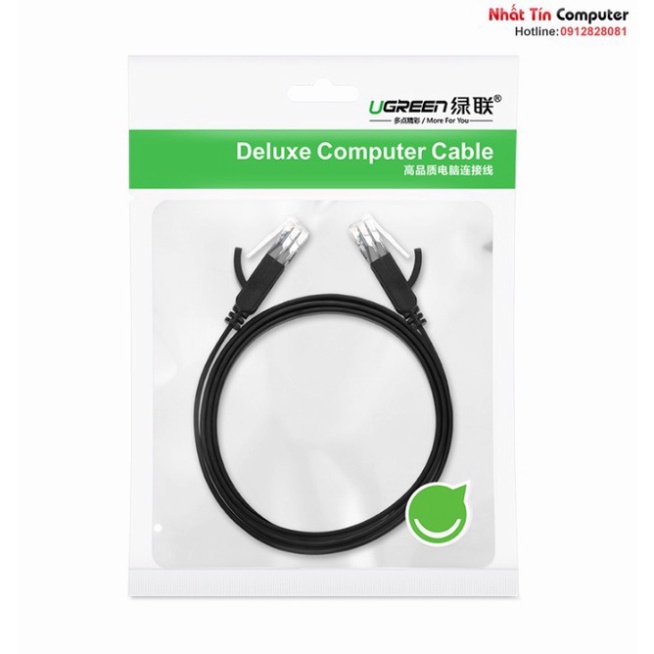 Cáp mạng đúc sẵn Cat6 dẹt chính hãng Ugreen 50172/50173/50174/50175/50176 cao cấp  - Phân Phối Chính Hãng