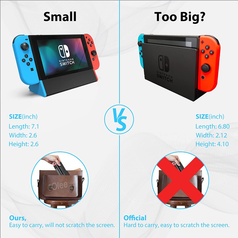 Đế Sạc TV Cổng Type C 1000Mbs LAN 4K HDMI Cho Nintendo Switch / Switch