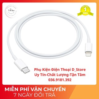 Cáp Sạc Nhanh IPhone USB-C Ra Lightning 18W.