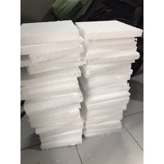 5 tấm Xốp chèn hàng dễ vỡ chống va đập ép dày 2cm kích thước 20x20cm