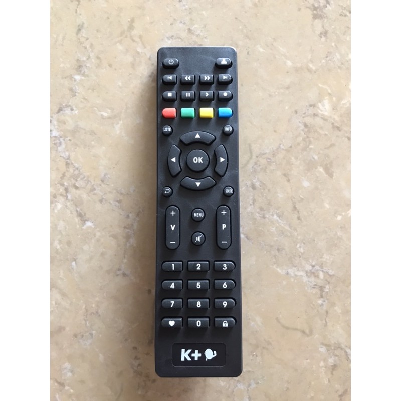 Điều khiển đầu thu truyền hình K+ HD mẫu 5.