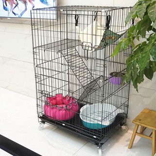 lồng mèo 4 tầng cho mèo