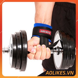 Dây kéo Lưng, quấn tay, băng quấn tay Lifting Straps AOLIKES Pro 1 (1 đôi)