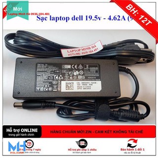combo pin laptop dell N4050 + sạc laptop Dell 19.5v-4.64A